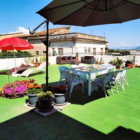 فيلا Palazzo Di Donna Panoramic Terraces And Private Parking Strategic To Amalfi Coast, Pompei, Napoli Sant'Egidio del Monte Albino المظهر الخارجي الصورة