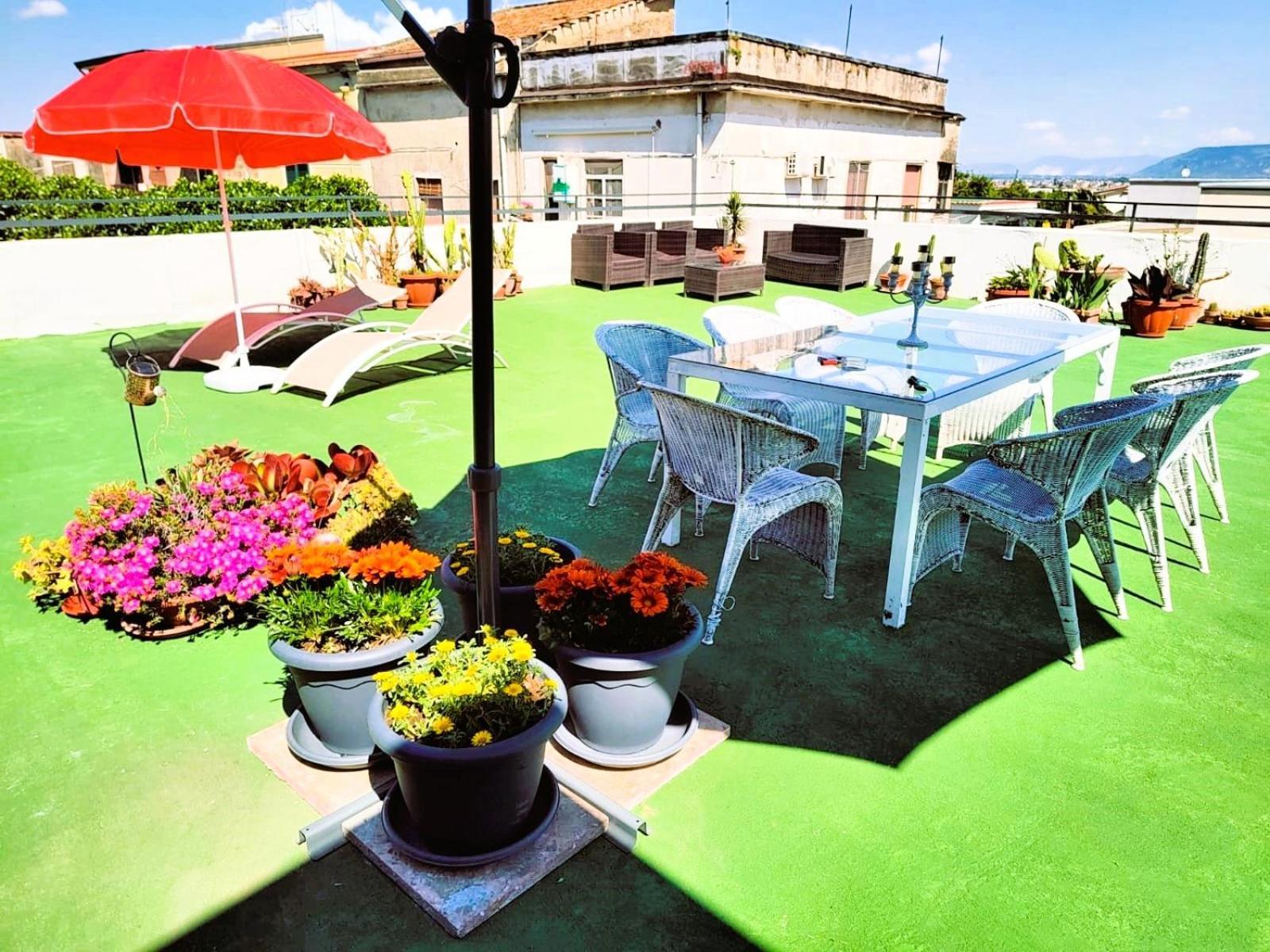 فيلا Palazzo Di Donna Panoramic Terraces And Private Parking Strategic To Amalfi Coast, Pompei, Napoli Sant'Egidio del Monte Albino المظهر الخارجي الصورة