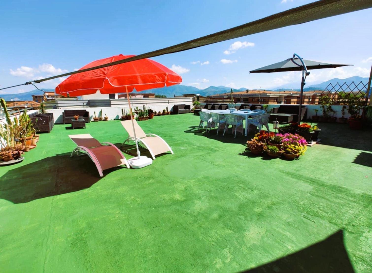 فيلا Palazzo Di Donna Panoramic Terraces And Private Parking Strategic To Amalfi Coast, Pompei, Napoli Sant'Egidio del Monte Albino المظهر الخارجي الصورة