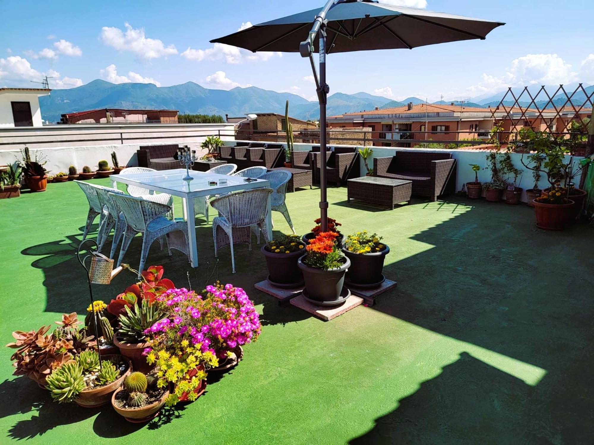 فيلا Palazzo Di Donna Panoramic Terraces And Private Parking Strategic To Amalfi Coast, Pompei, Napoli Sant'Egidio del Monte Albino المظهر الخارجي الصورة